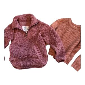 Cat & Jack Pink Sherpa Kids Jacket